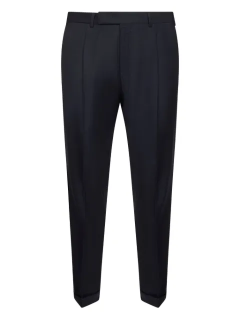 PT Torino tailored wool trousers Blue CORFZAZ40TTKRB110