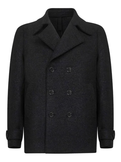 Harris Wharf London double-breasted wool coat Black CG9214MLC180