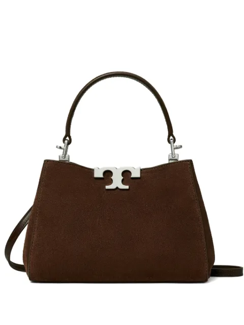 Tory Burch mini Eleanor suede satchel Brown 171502