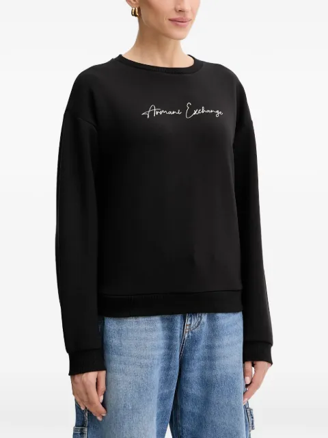 Armani Exchange crew-neck sweatshirt Black XW000835AF13397