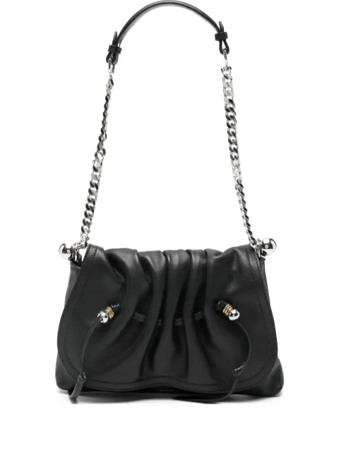 ISABEL MARANT Bolton pouch leather shoulder bag Black PP0425FAC4C04M