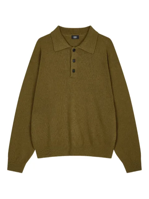 TOMBOY long-sleeve polo shirt Green 9155452112