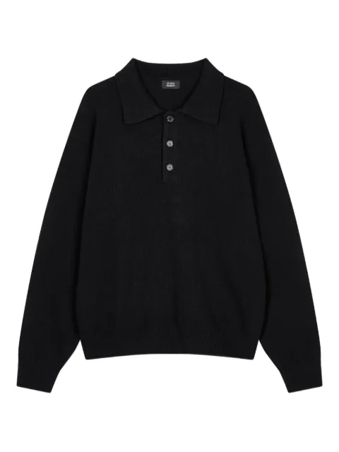 TOMBOY long-sleeve polo shirt Black 9155452112