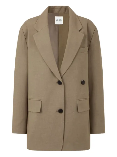TOMBOY button-fastening jacket Brown 9105312502
