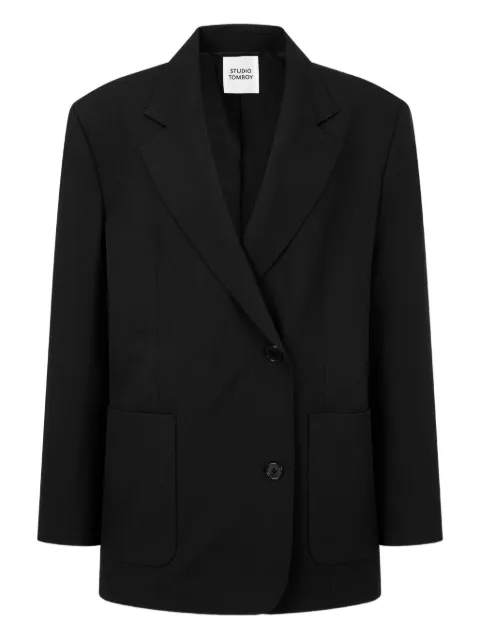 TOMBOY patch-pocket jacket Black 9105312503
