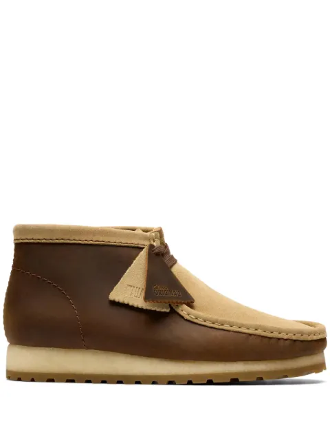 Clarks Originals lace-up suede-leather desert boots Brown 50613651