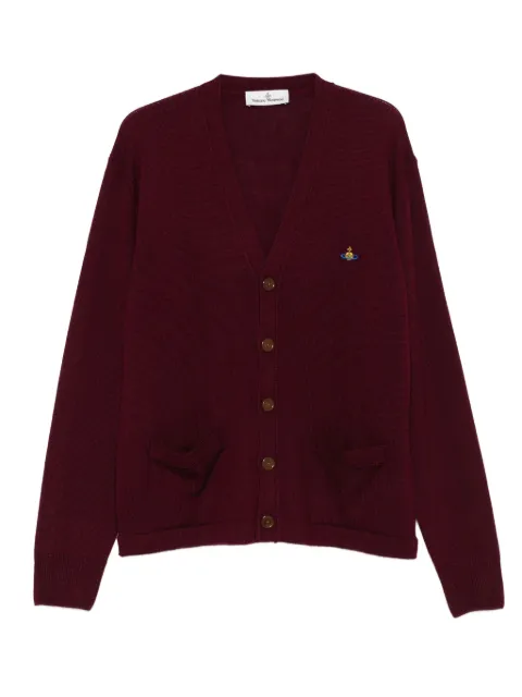 Vivienne Westwood patch-pocket cardigan Red 27010014Y002M