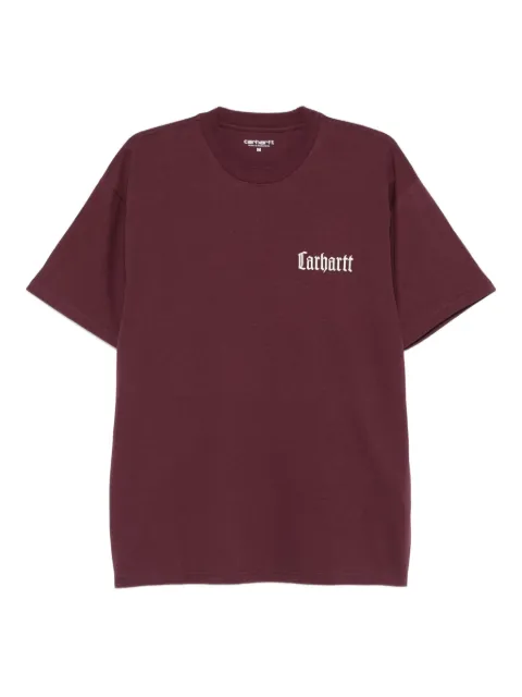 Carhartt WIP logo-embroidered t-shirt Red I035453