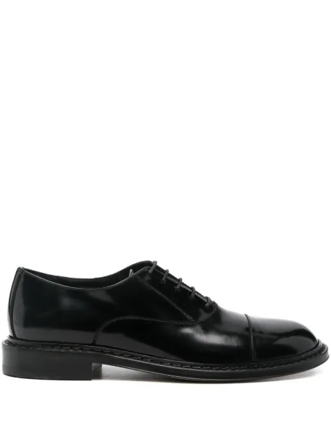 sturlini firenze cap-toe derby shoes Black ARU0806