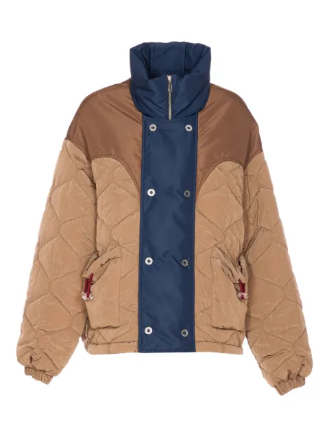 MARBELL quilted padded jacket Brown KATEMEDALBRONZE