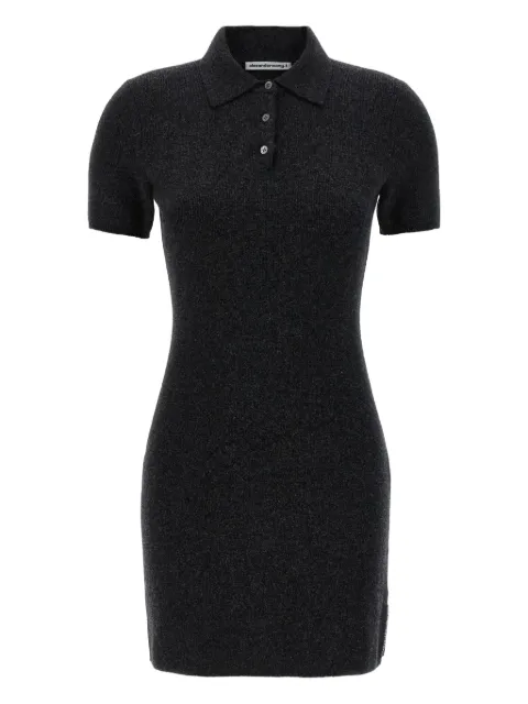 Alexander Wang short-sleeve mini dress Grey 4KC4256063