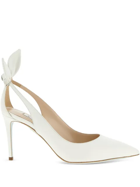 Aquazzura Bow Tie pumps White DENMIDBRNAPWHITE