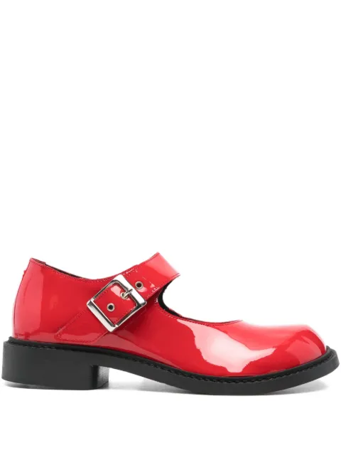 PHILEO 075 patent leather flats Red PHI07SH211