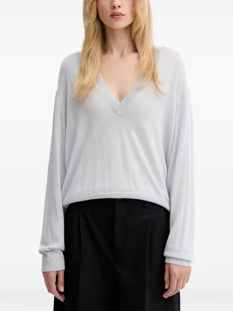 IRO V-neck sweater Grey WP12HARU