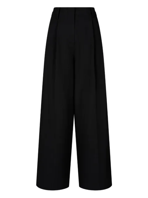 TOMBOY pleated wide-leg trousers Black 9105331502
