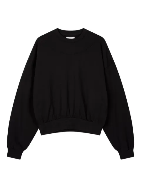 TOMBOY round-neck cotton sweatshirt Black 9105322105