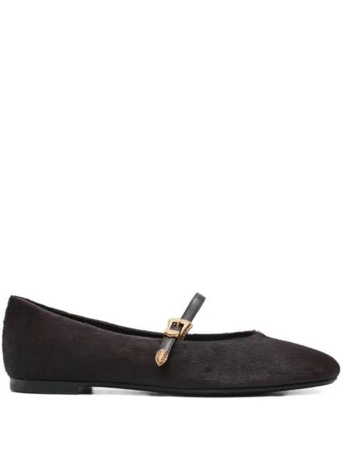 Roberto Festa buckle-detail ballet flats Brown GRISELCAVALLINO