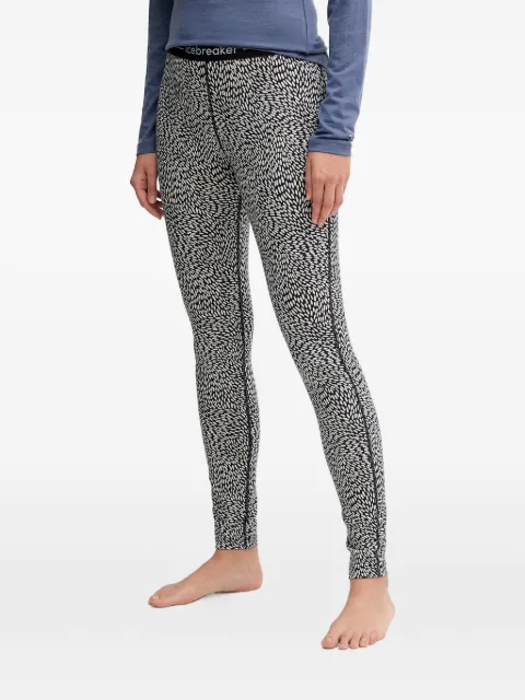 icebreaker printed leggings Blue IB0A57BFA541