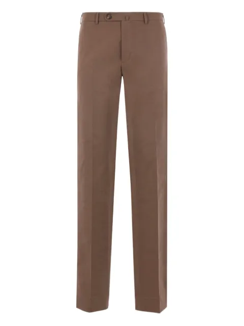 Incotex button-fly trousers Brown 1T008040967