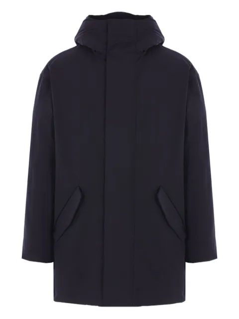 ASPESI hood padded coat Blue 5I15753250101
