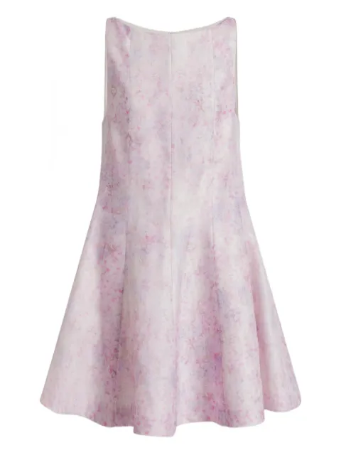 Alberta Ferretti floral sleeveless mini dress Pink AEF261U04091649