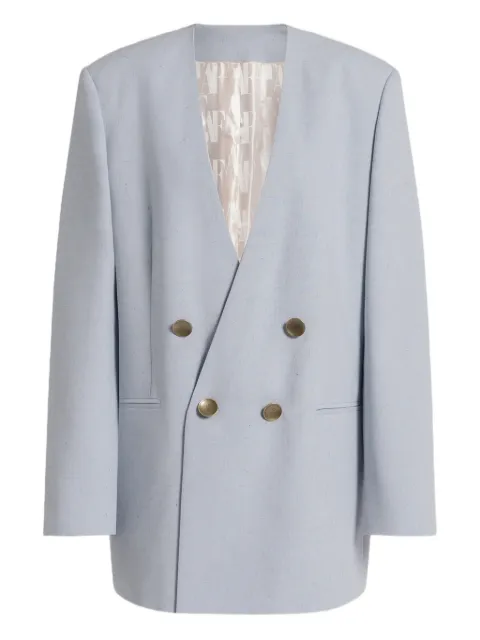 Alberta Ferretti double-breasted jacket Blue AEF261U05081636