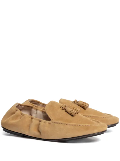 Alberta Ferretti tassel detail loafers Neutrals AEF2615160038021