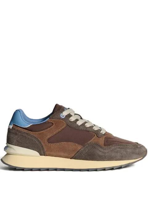 Hoff 30m City Amsterdam panelled lace-up sneakers Brown 22502013