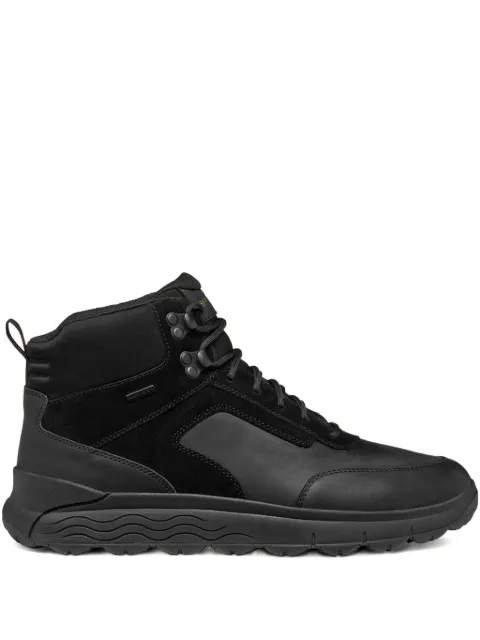 Geox logo-plaque sneakers Black U46FDB0FF22C9999