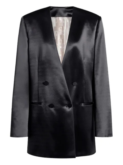 Alberta Ferretti double-breasted blazer Black AEF261U05081627