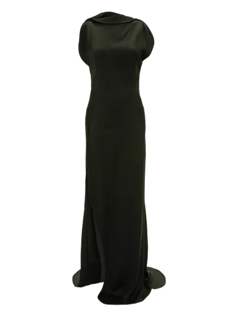 Victoria Beckham sleeveless maxi dress Black 1425WDR007008A