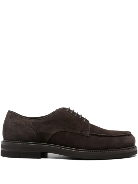 Henderson Baracco suede oxford shoes Brown 85201S0