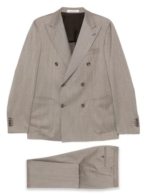 Tagliatore double-breasted suit Neutrals 2SVS20K11AI060107