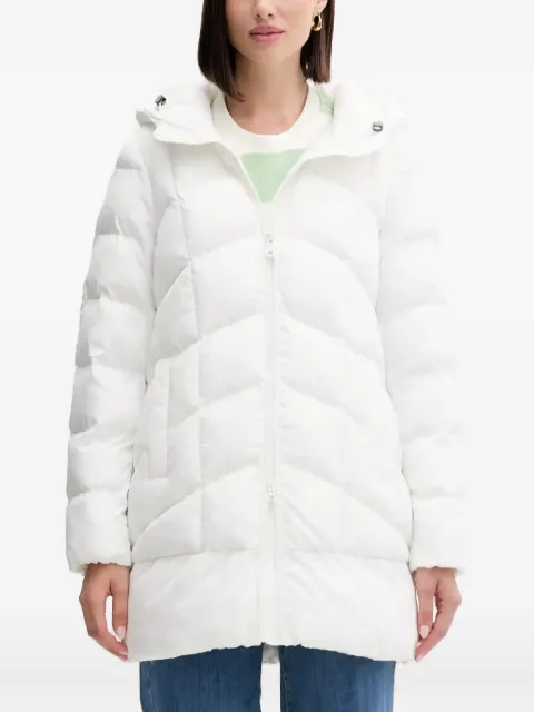 Geox hooded quilted coat White W4628QT3144