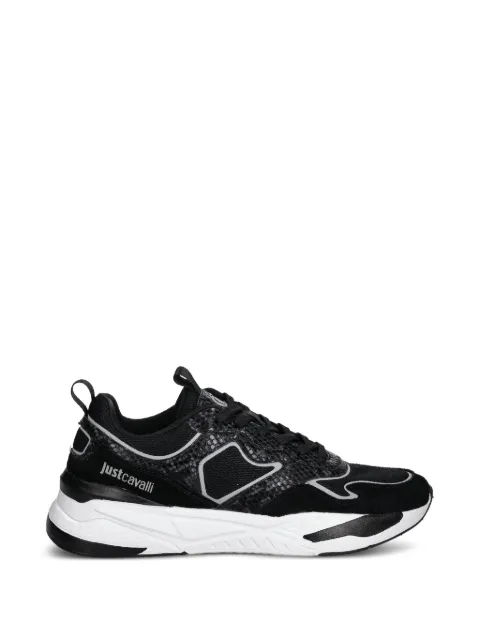 Just Cavalli panelled sneakers Black 79QA3SD1ZSD37