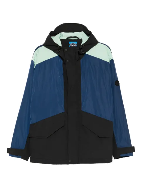 SPORT b. by agnès b. logo-patched jacket Blue DC58QT2O