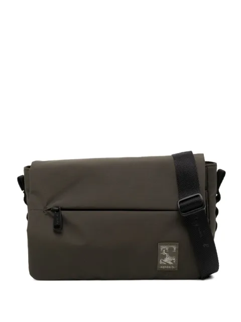 agnès b. logo-patched shoulder bag Green P800VNU4