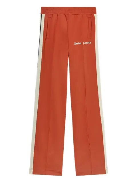 Palm Angels stripe-detail track pants Red N3176GQ9