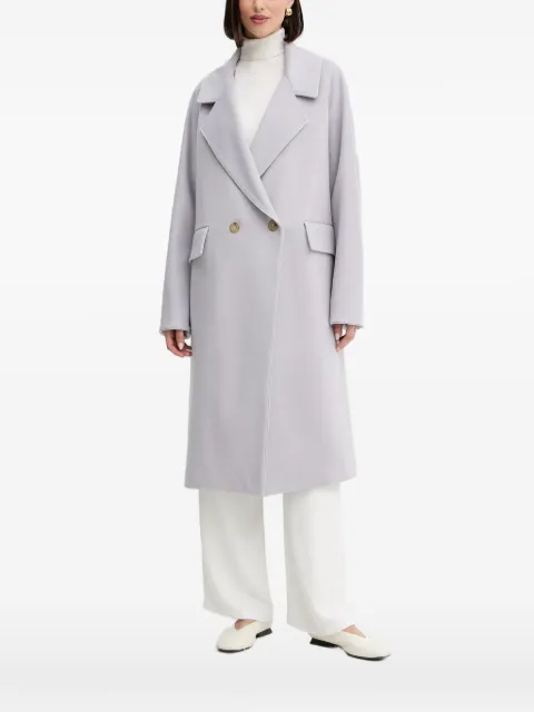 Forte Forte double-breasted coat Grey 14008