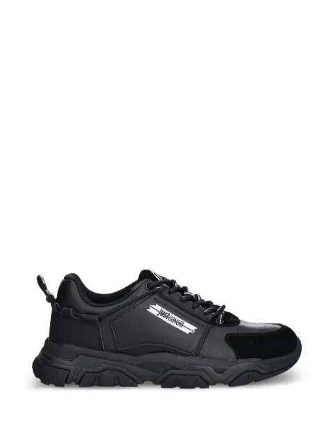 Just Cavalli panelled chunky sole sneakers Black 79QA3SH1ZPB52899