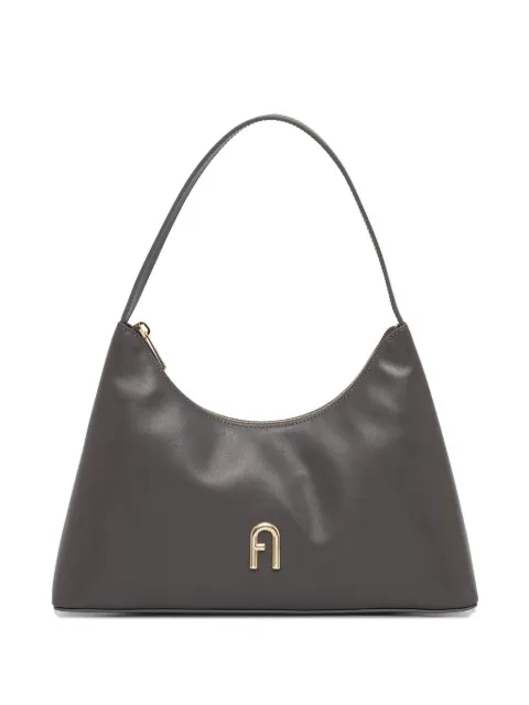 Furla Diamante S logo zip tote bag Grey WB00782AX0733