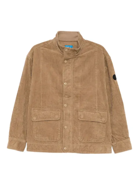SPORT b. by agnès b. logo-patched jacket Brown DC84QUB6