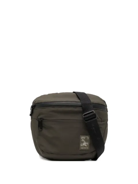 agnès b. logo-patched messenger bag Green P801VNU4