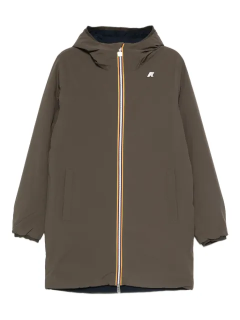 K-Way hooded zip-front jacket Green K6128WW