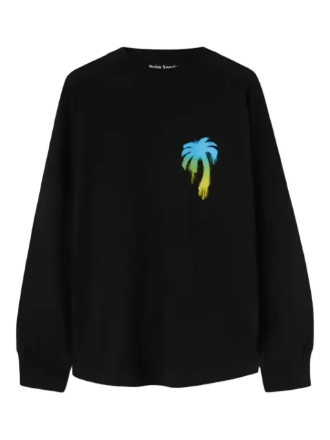 Palm Angels long-sleeve t-shirt Black 9CCJ9VH3