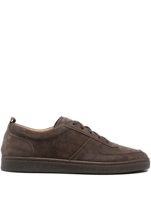 Henderson Baracco suede lace-up sneakers Brown LEVANTES45