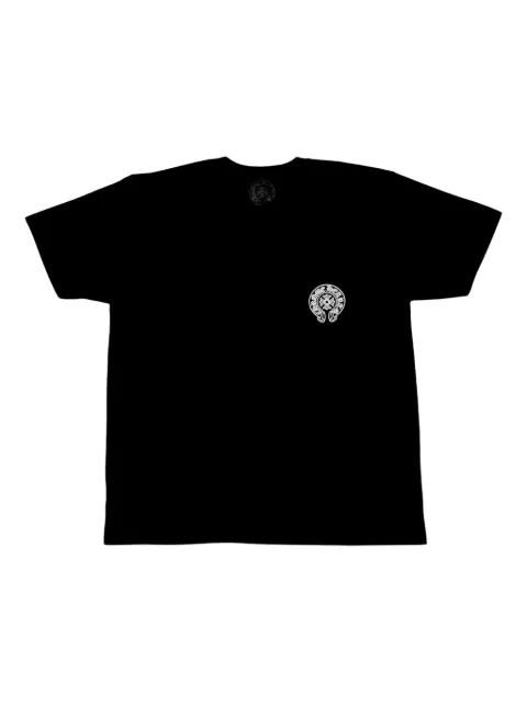 Chrome Hearts Miami Exclusive Horseshoe logo T-shirt Black CHRM0148