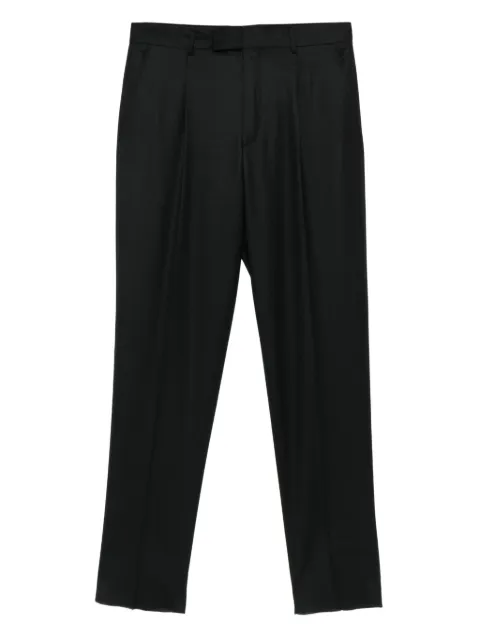 Zegna pleated-front trousers Black R230F06A275PM12