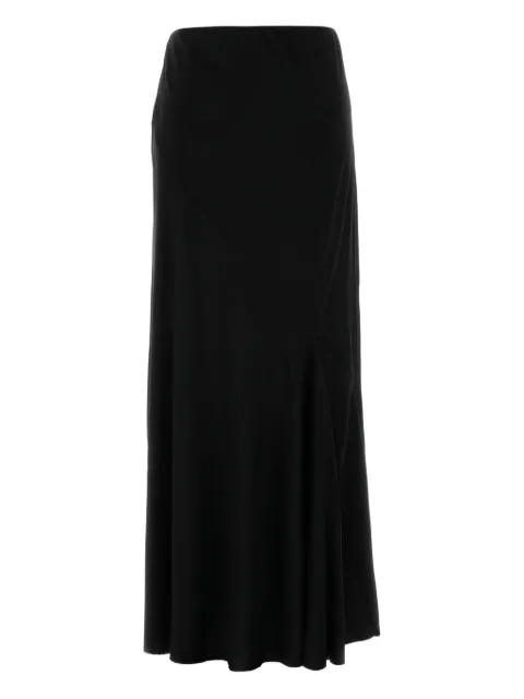 The Row high-waisted midi skirt Black 10134K681