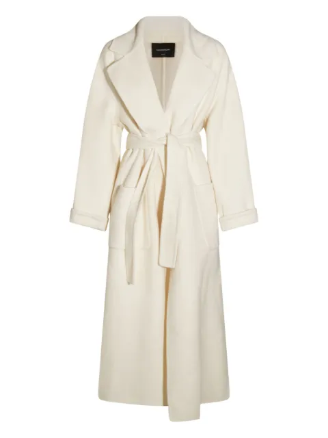 Fabiana Filippi belted lapels coat Neutrals CTD225F680D9060145